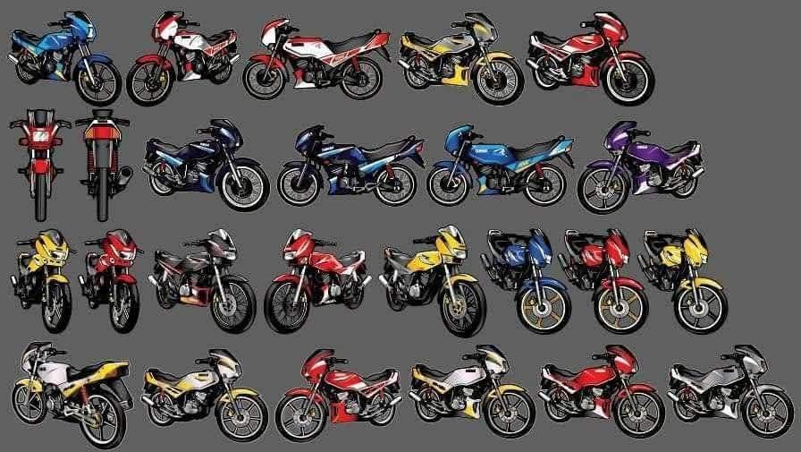 Printing Malaysia | vector motor rxz boleh buat macam² masa event rxz ...
