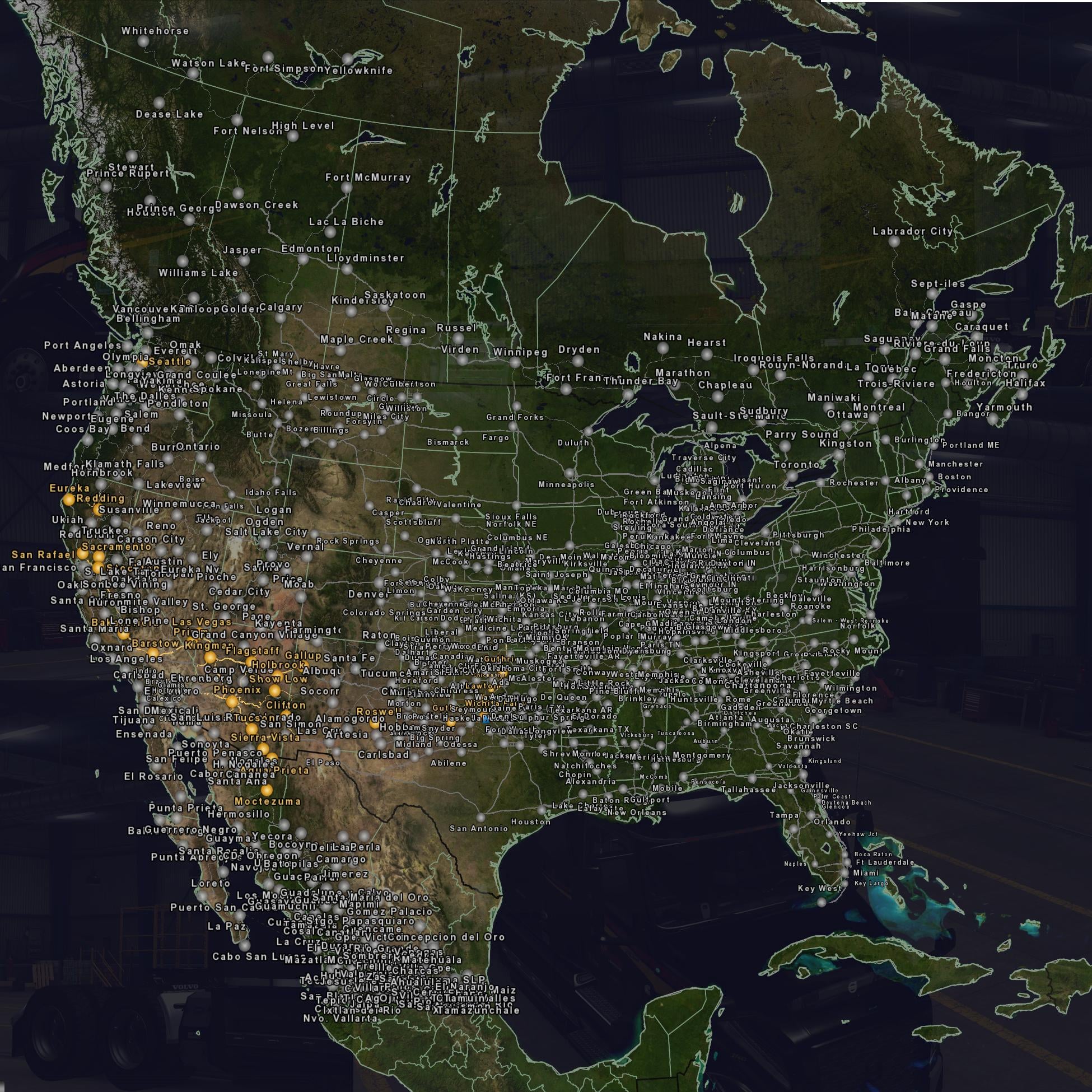 Pixell - K-DOG'S NORTH AMERICA BIG MAP MOD | ATS BIG MAP...
