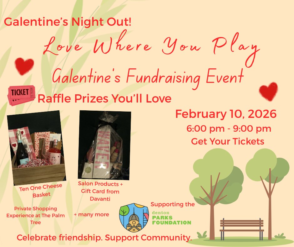 Denton - 🎟️ Raffle Alert! Amazing prizes are coming to Love Where You ...