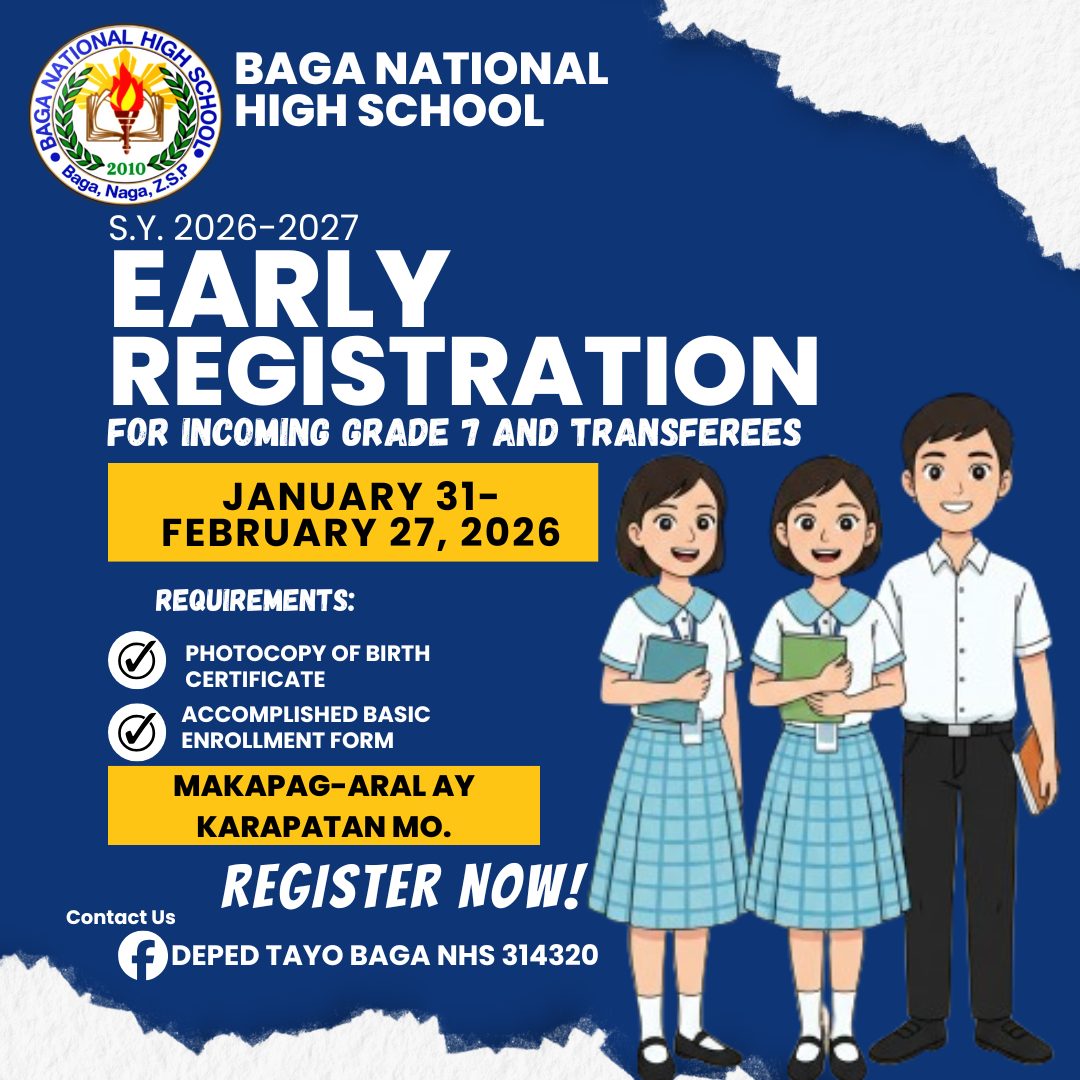 Deped - 📣 EARLY REGISTRATION S.Y. 2026-2027! 📣 Calling all INCOMING ...