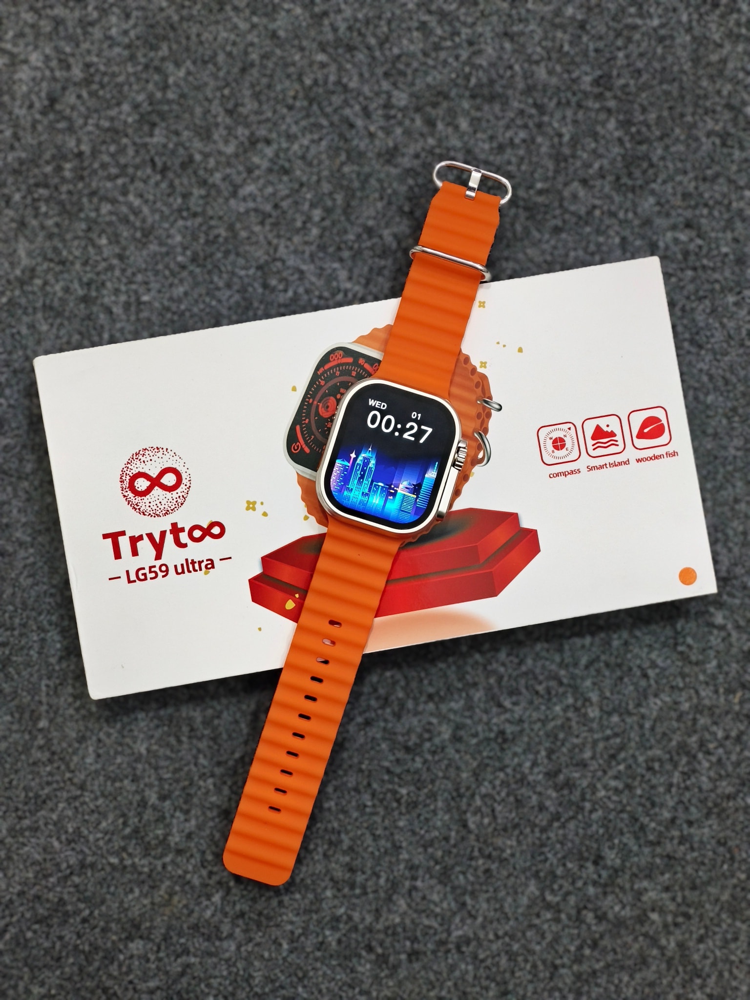 🌟 Trytoo LG59 Ultra Smart Watch 🌟... - Ismail Electronic | Facebook
