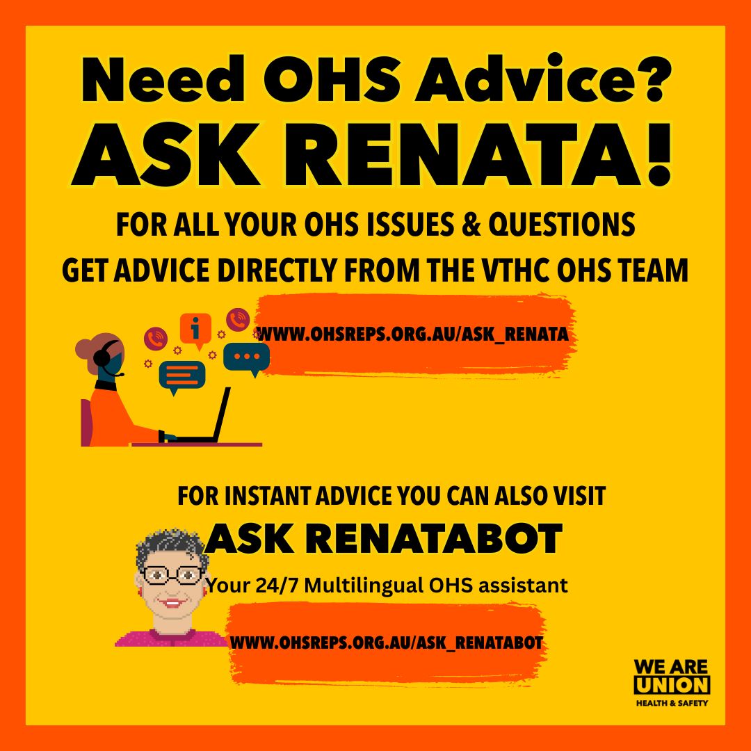 We Are Union: OHS Reps
