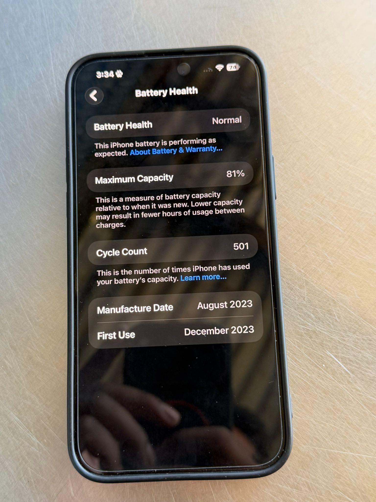 iPhone 15 plus 256gb 6.7” screen same size as 15 pro max. $1500.00 