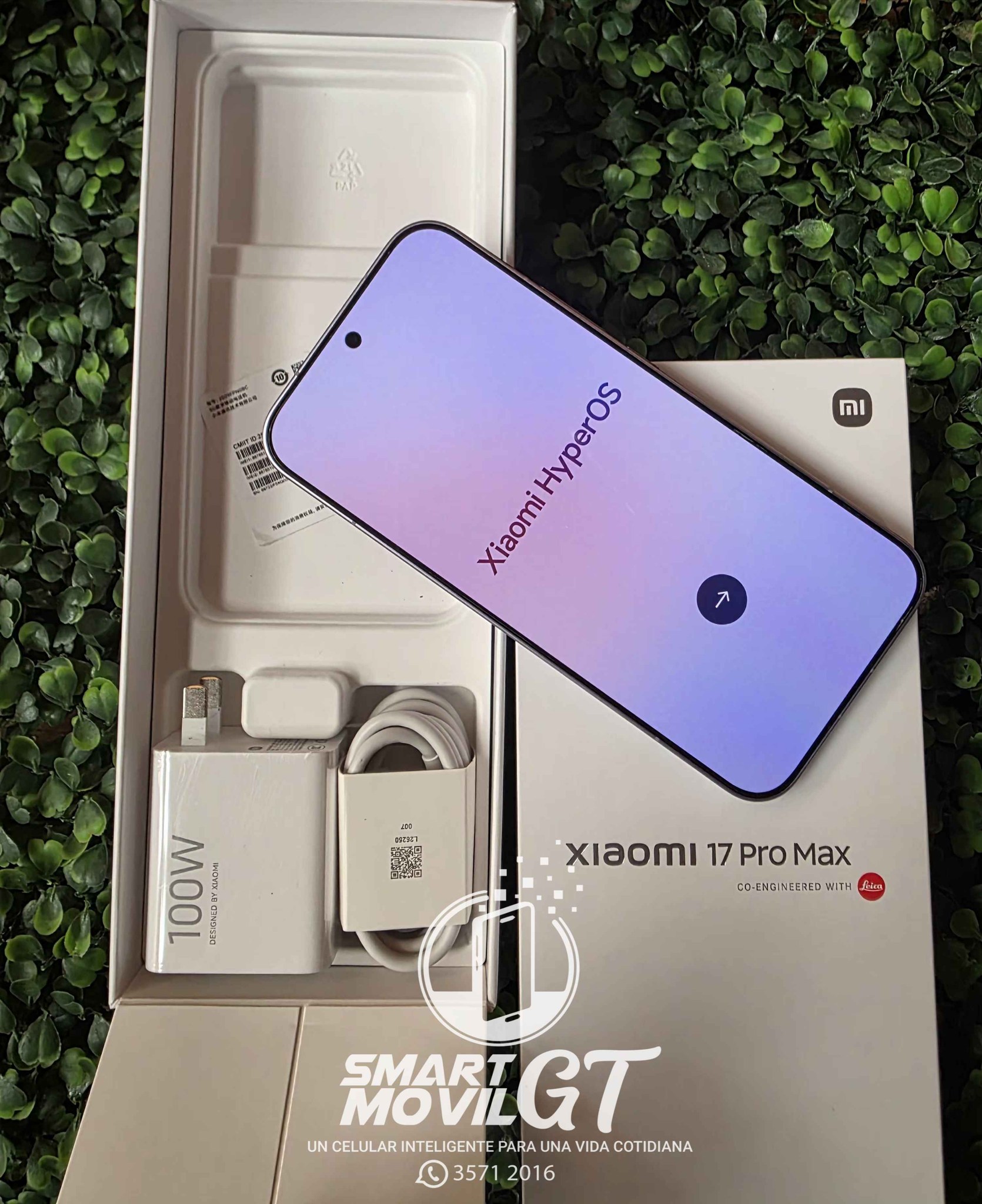 Xiaomi 17 Pro Max 12/512GB. Dual SIM liberado de fábrica. Color: Morado ...