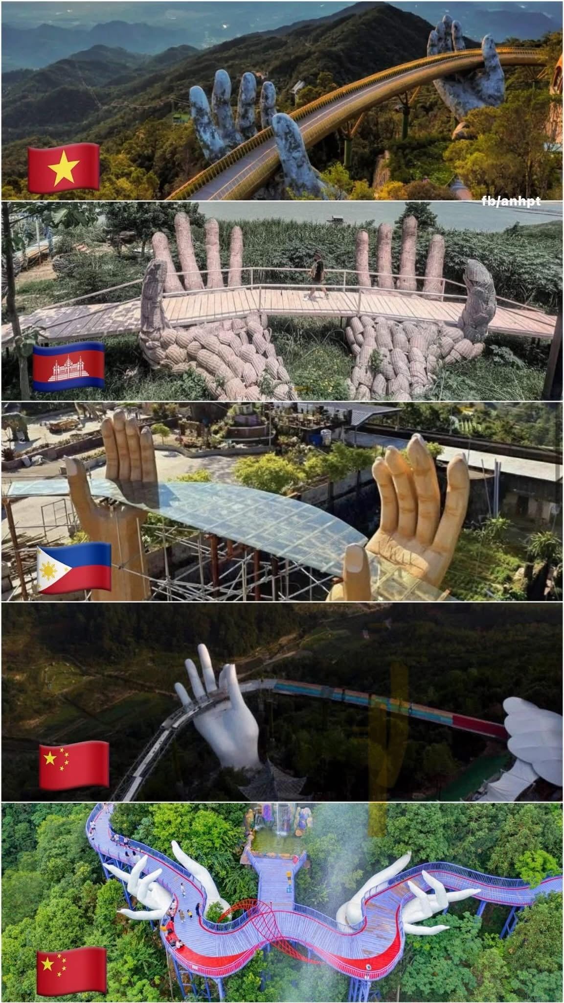 ASEAN - 🫢 ️The parent Golden Bridge and its child versions. Via ASEAN ...