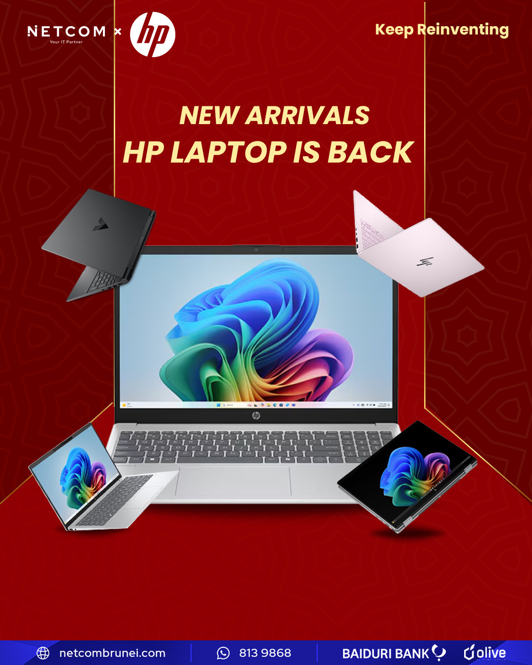 🚀 The Wait is Over: HP is BACK at... - Netcom Computer House | Facebook