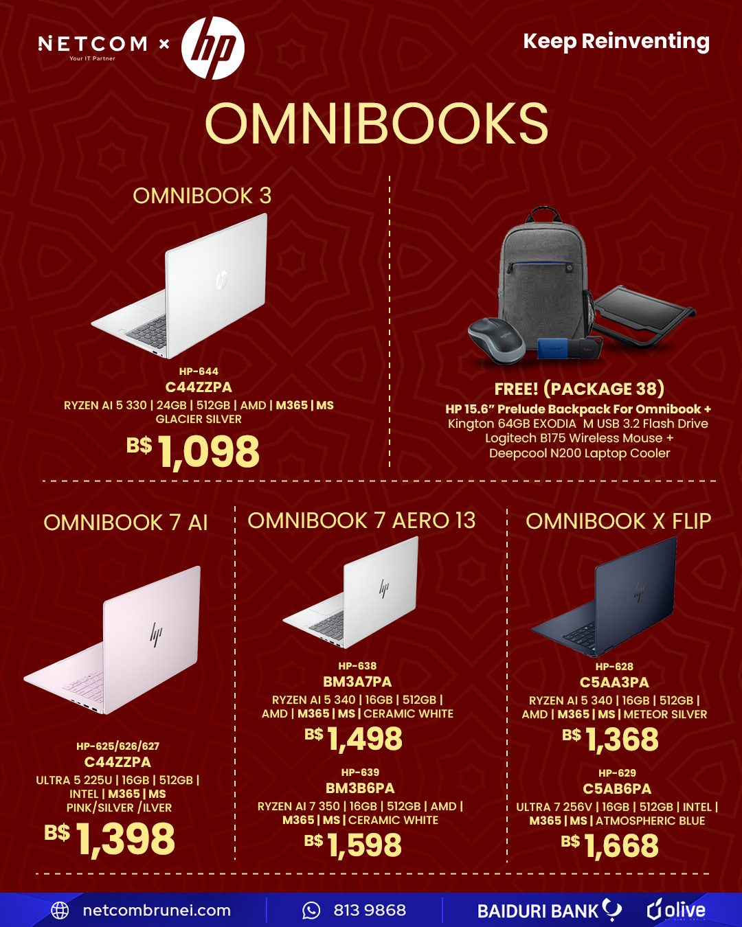 🚀 The Wait is Over: HP is BACK at... - Netcom Computer House | Facebook