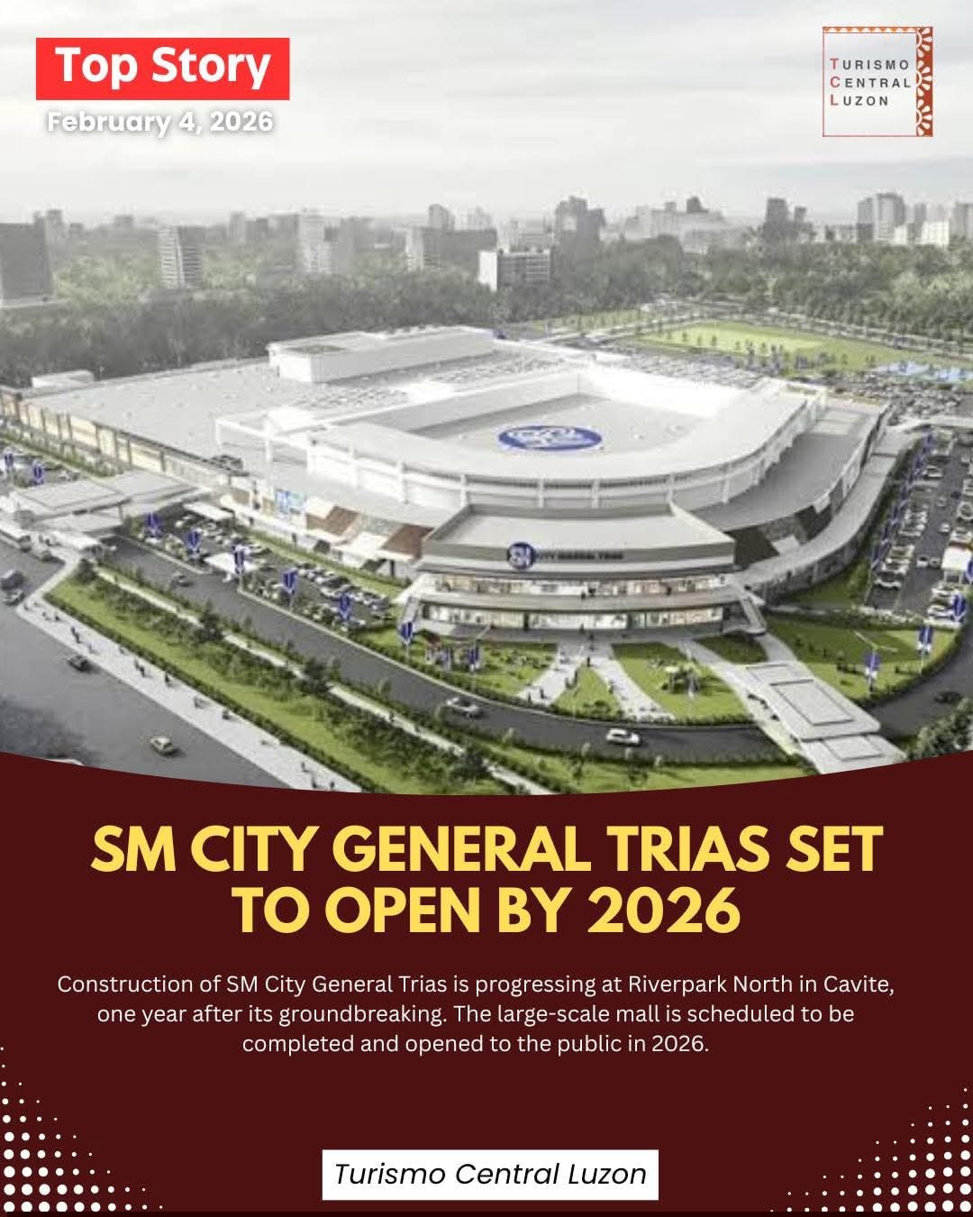 Maikling - Is a new commercial center rising in Cavite? SM City General ...