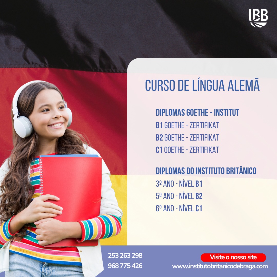Instituto - 📙 Curso de Língua Alemã – Instituto Britânico de Braga 🇩🇪🇦🇹 ...