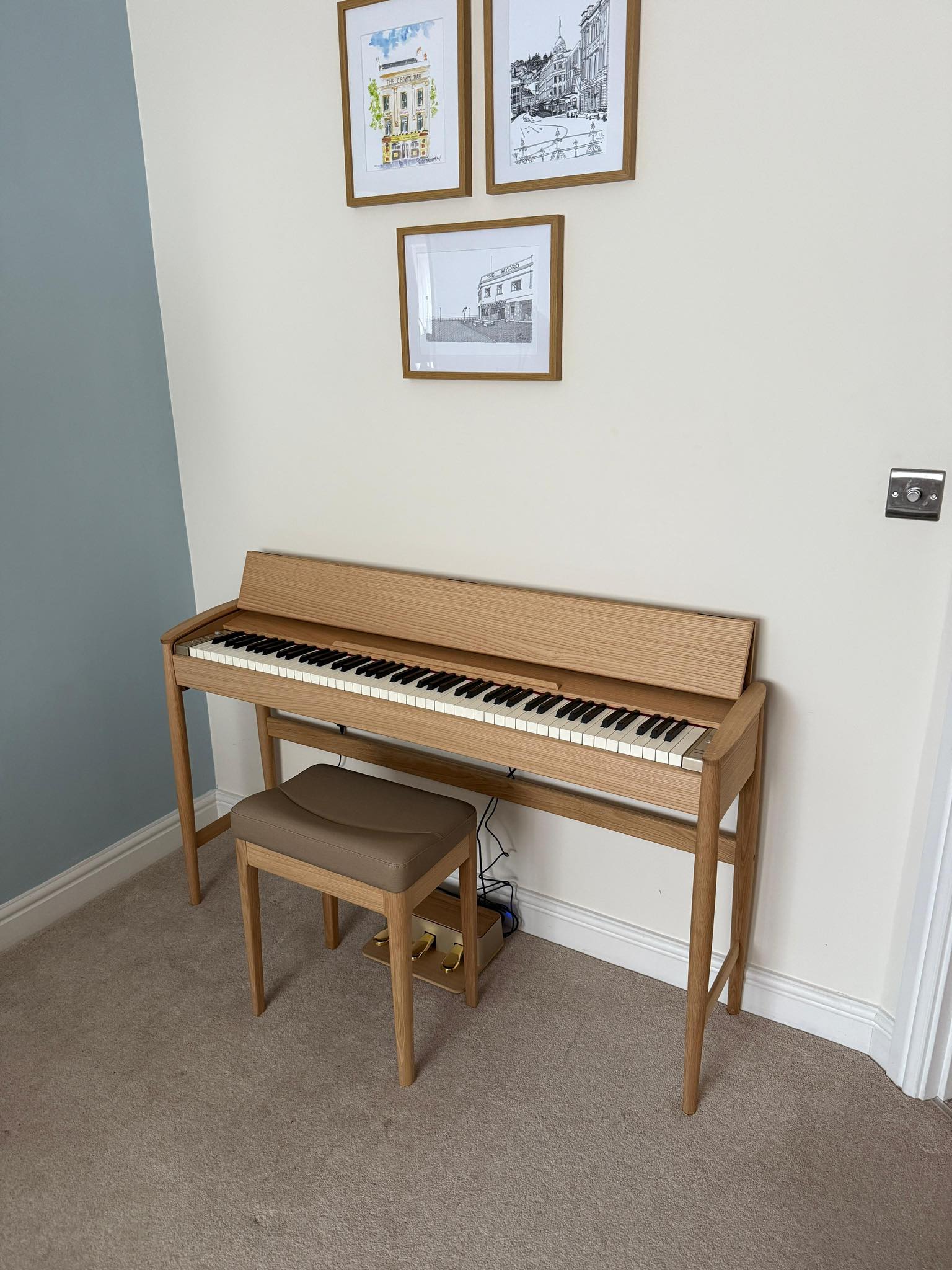 Sherwood - #delivered This stunning Oak Roland KF-10 Kiyola, Hand 