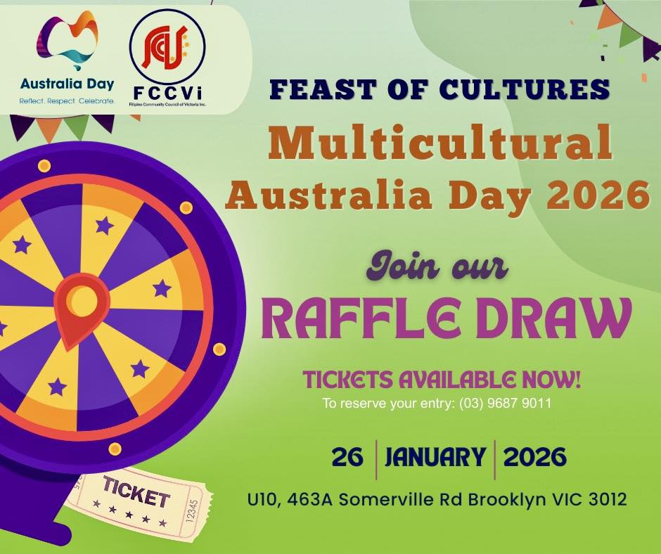 Filipino - RAFFLE! RAFFLE! Amazing prizes up for grabs! $5 for 10 ...