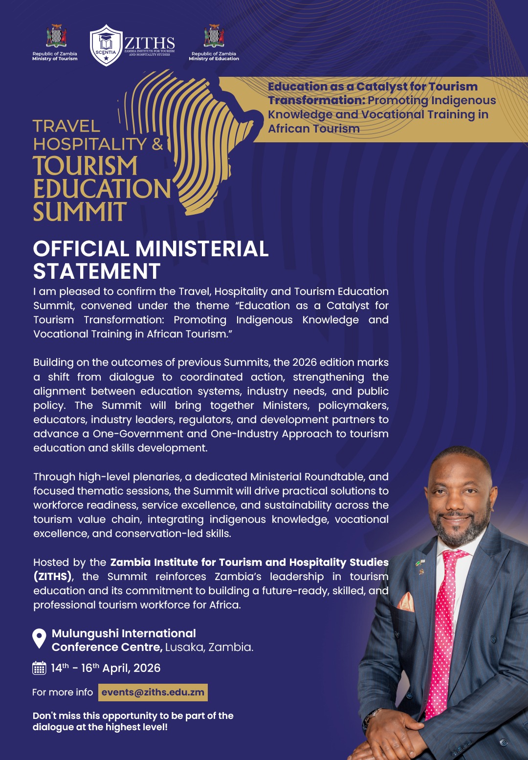 Zambia - Education is the heartbeat of tourism transformation! 🇿🇲 Join ...