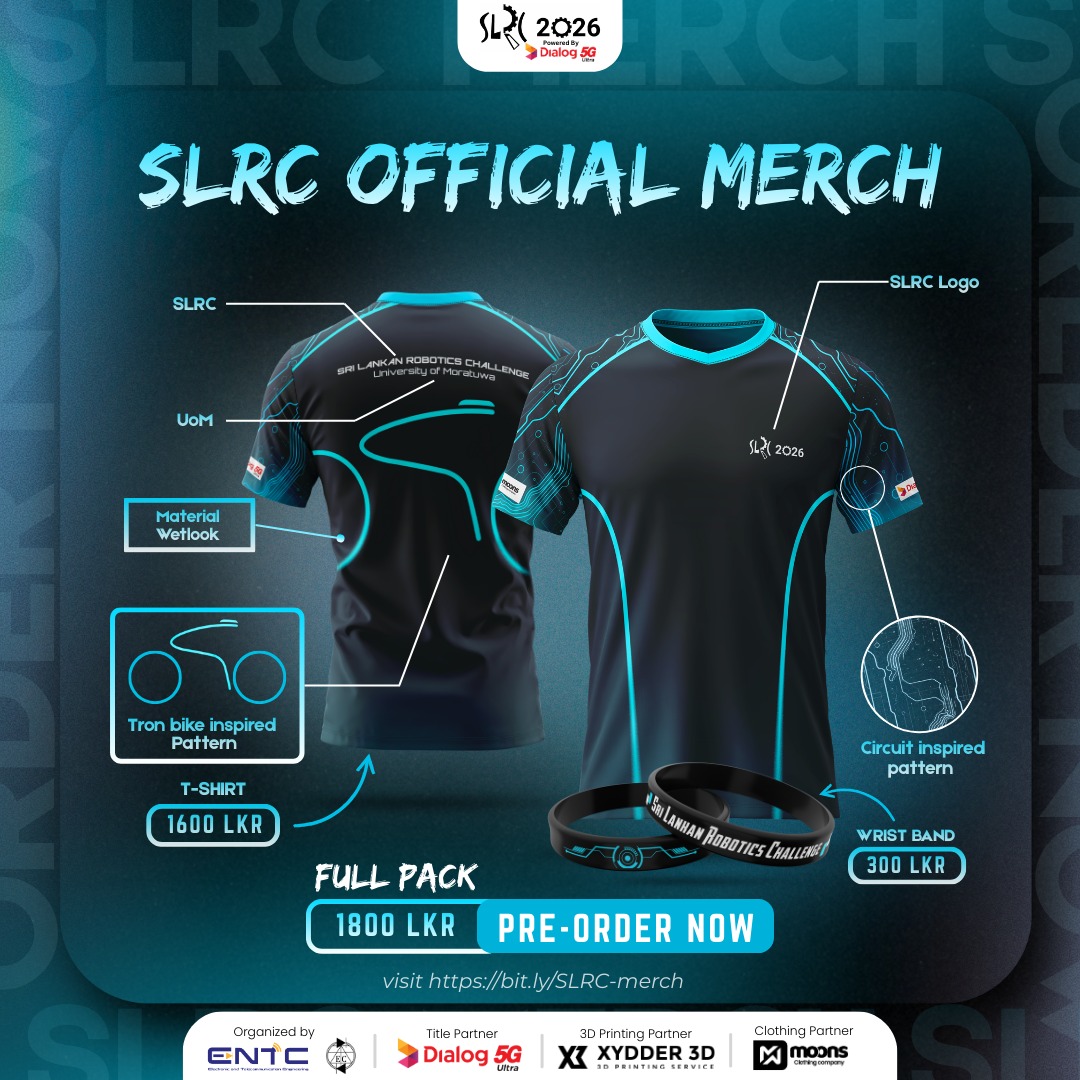 Sri - ⚙️ Designed for Innovators. Made for SLRC 2026. 👕🚀 The Official ...