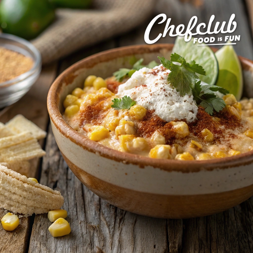 Chefclub México - 🔥 Esquites cremosos con tuétano y queso:... | Facebook