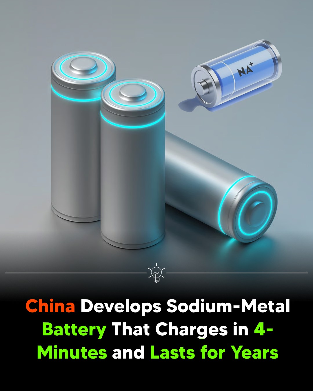 Chinese researchers have developed an experimental sodium-metal