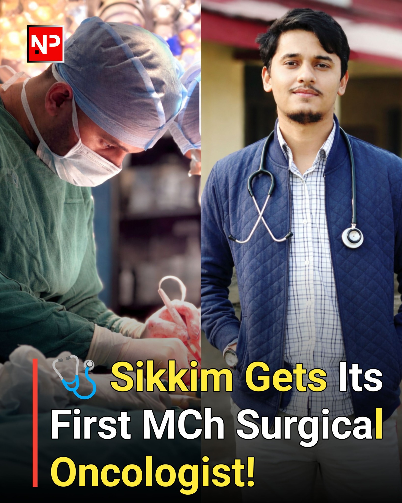 🏥 History Made in Sikkim! Dr. Shekhar... - NorthEast Publish | Facebook