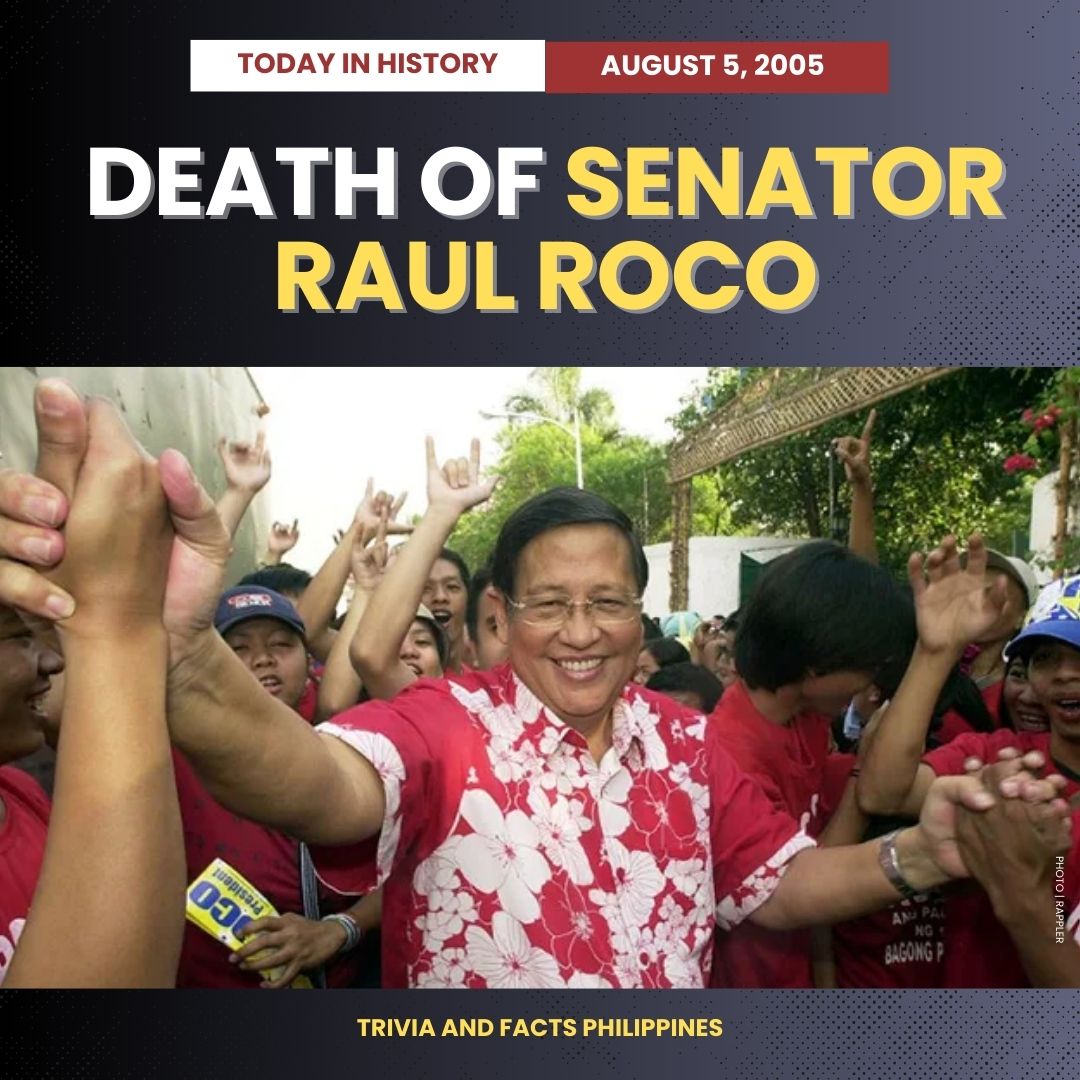 Trivia - 𝗜𝗡 𝗠𝗘𝗠𝗢𝗥𝗜𝗔𝗠: 𝗥𝗔𝗨𝗟 𝗥𝗢𝗖𝗢 Ngayong araw inaalala ang anibersaryo ...