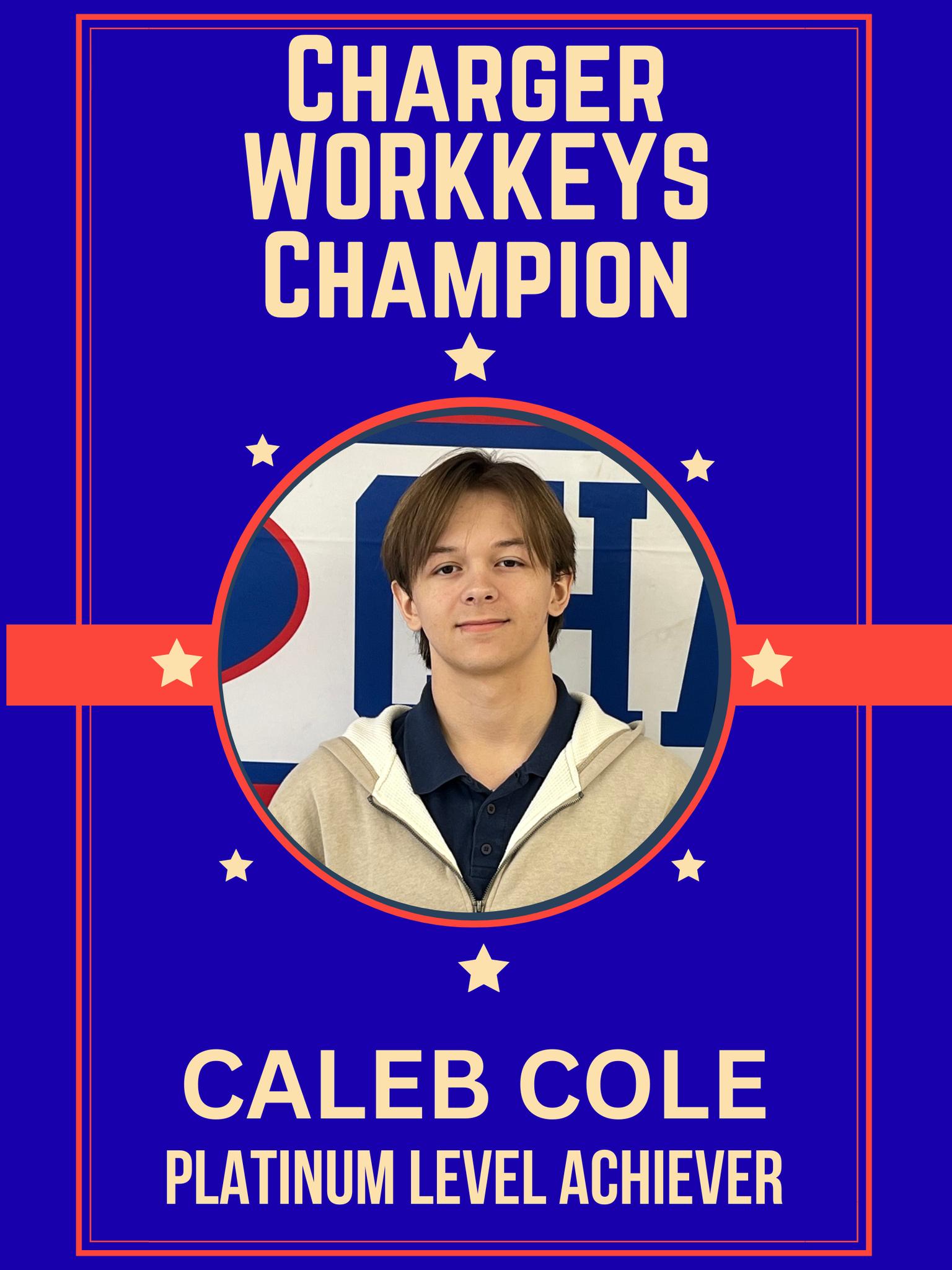 Grenada - 🎉 ACT & WorkKeys Spotlight 🎉 Caleb Cole, a junior, is being ...