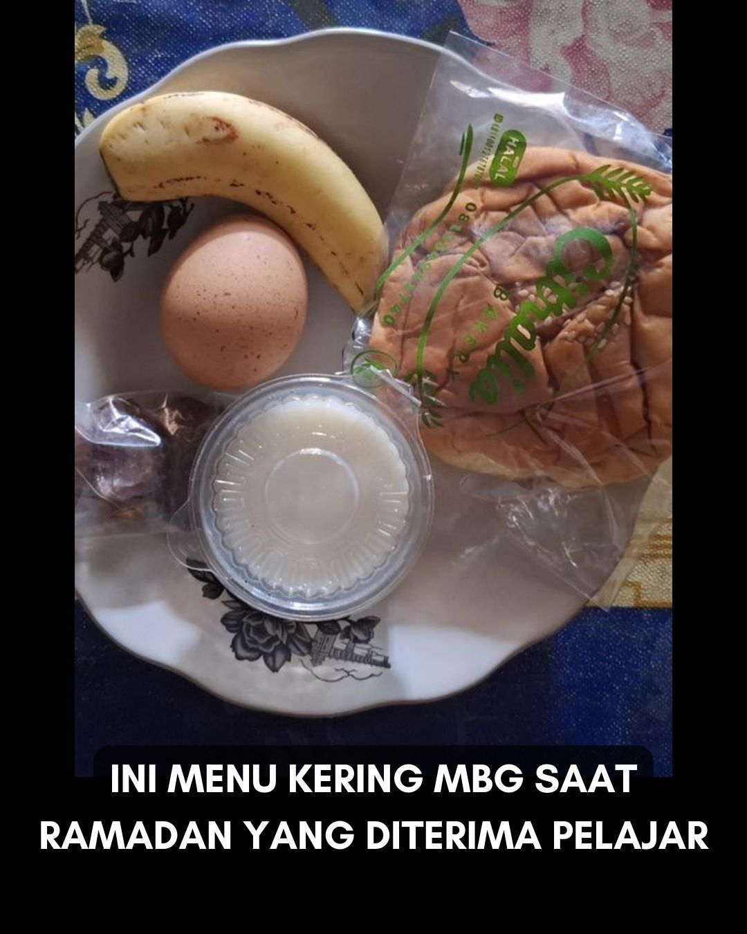 Batik - Menu Kering MBG untuk Pelajar Saat Ramadan 🍌🥖 Program Makan ...