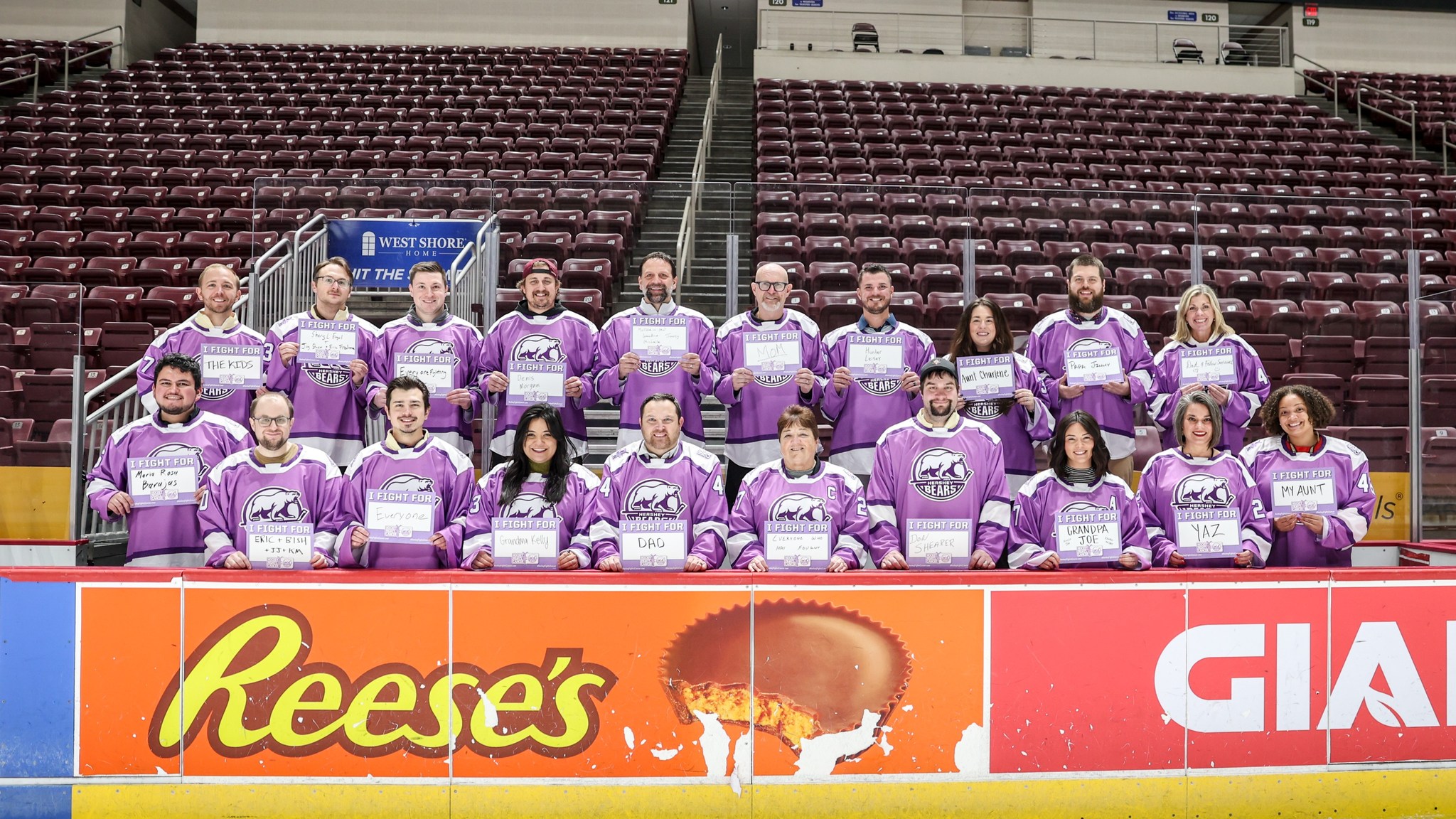 Hershey Bears - We all fight for someone. Join us for... | Facebook