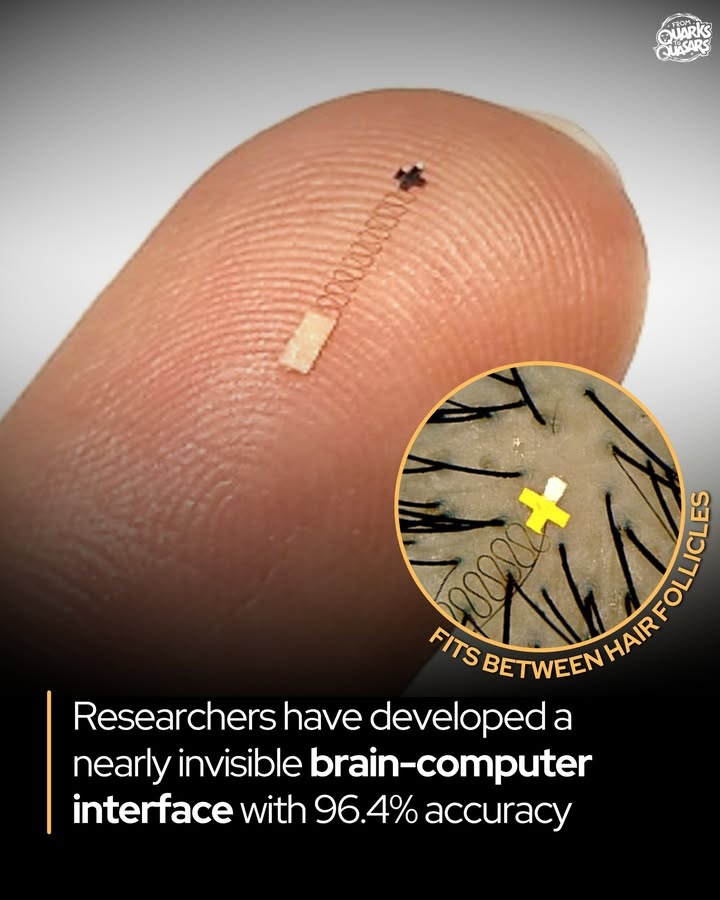 Engineering - 🧠 This nearly invisible brain-computer interface lets you ...