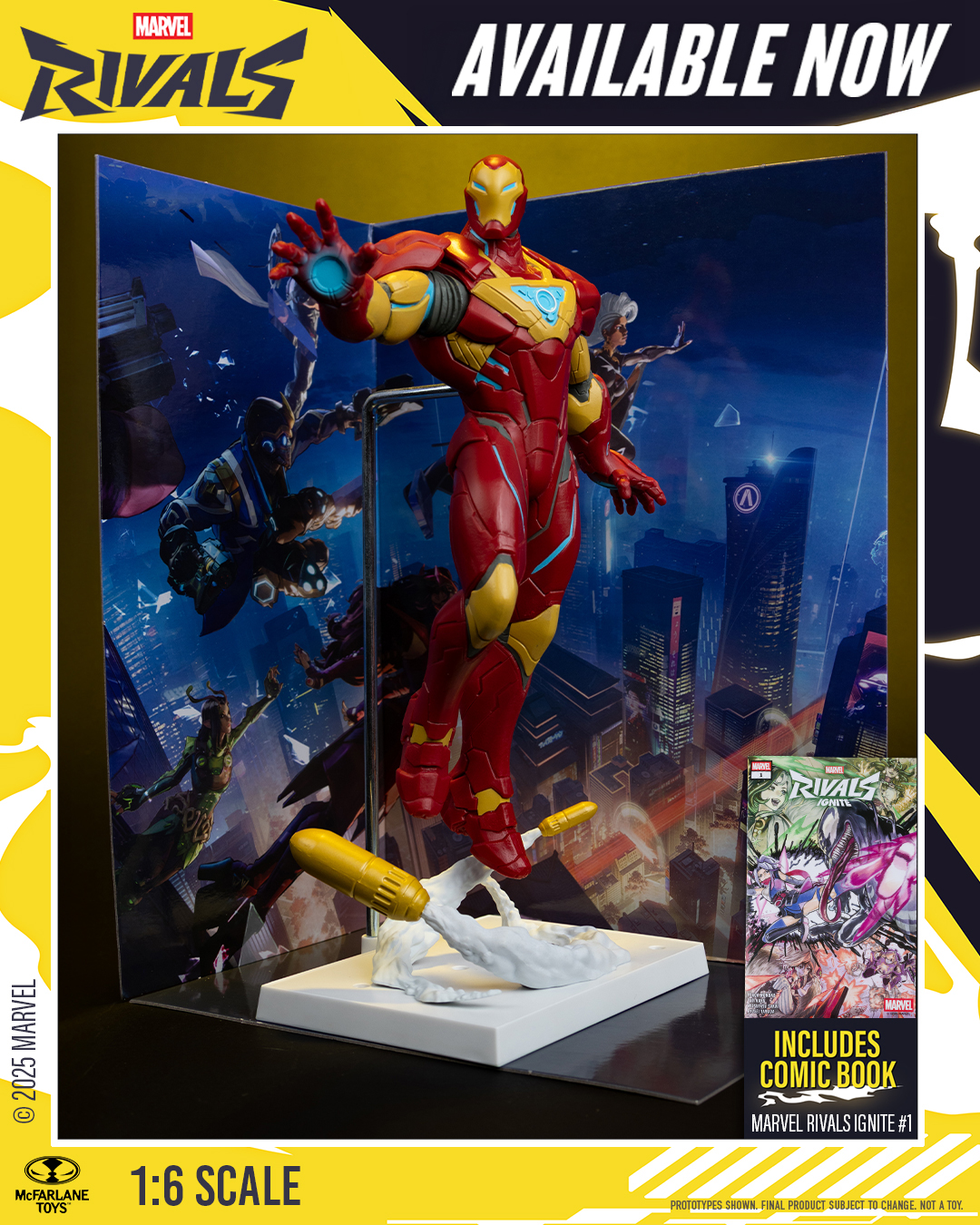 Iron Man 1:6th Scale collectible from McFarlane Toys based on the