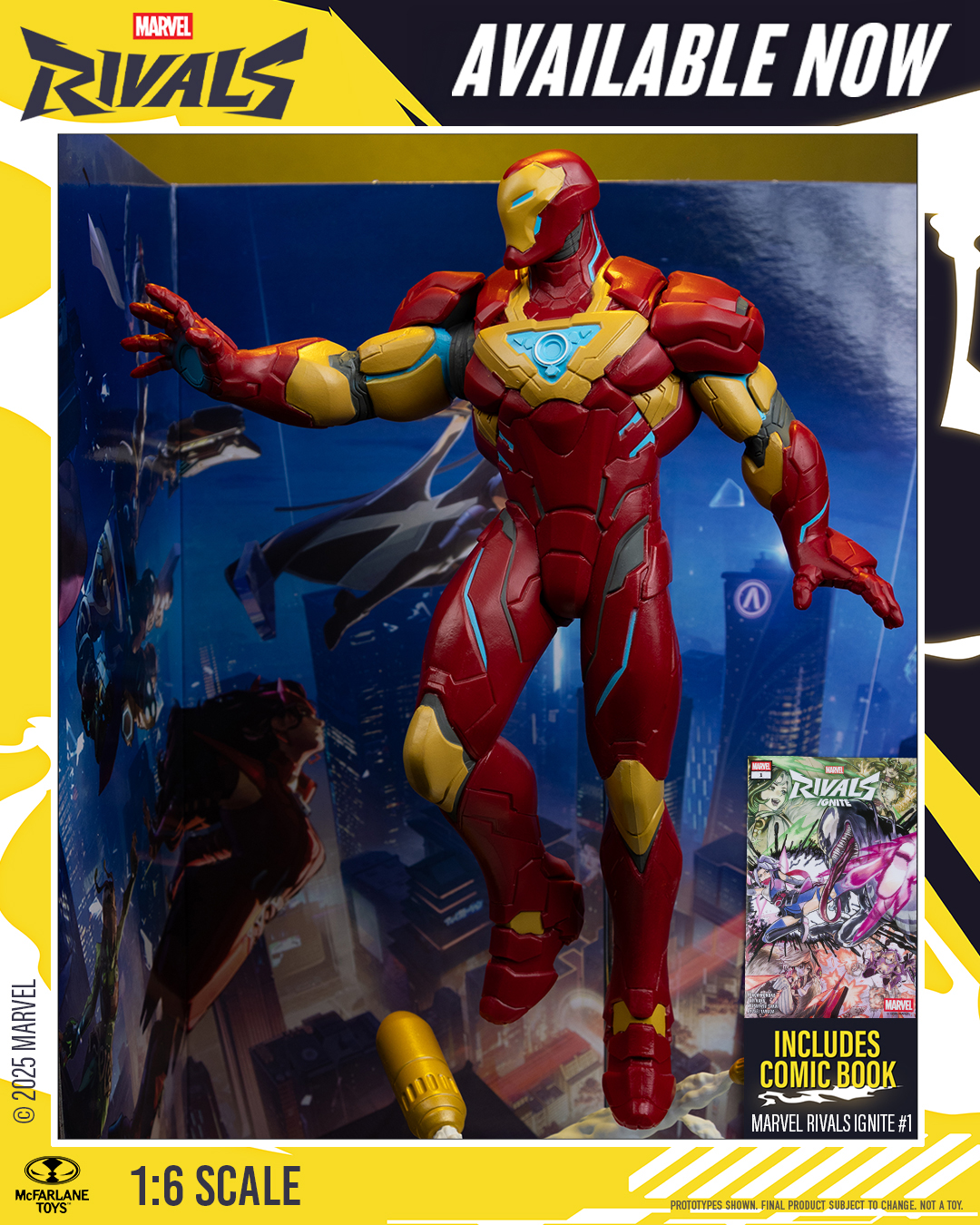 Iron Man 1:6th Scale collectible from McFarlane Toys based on the