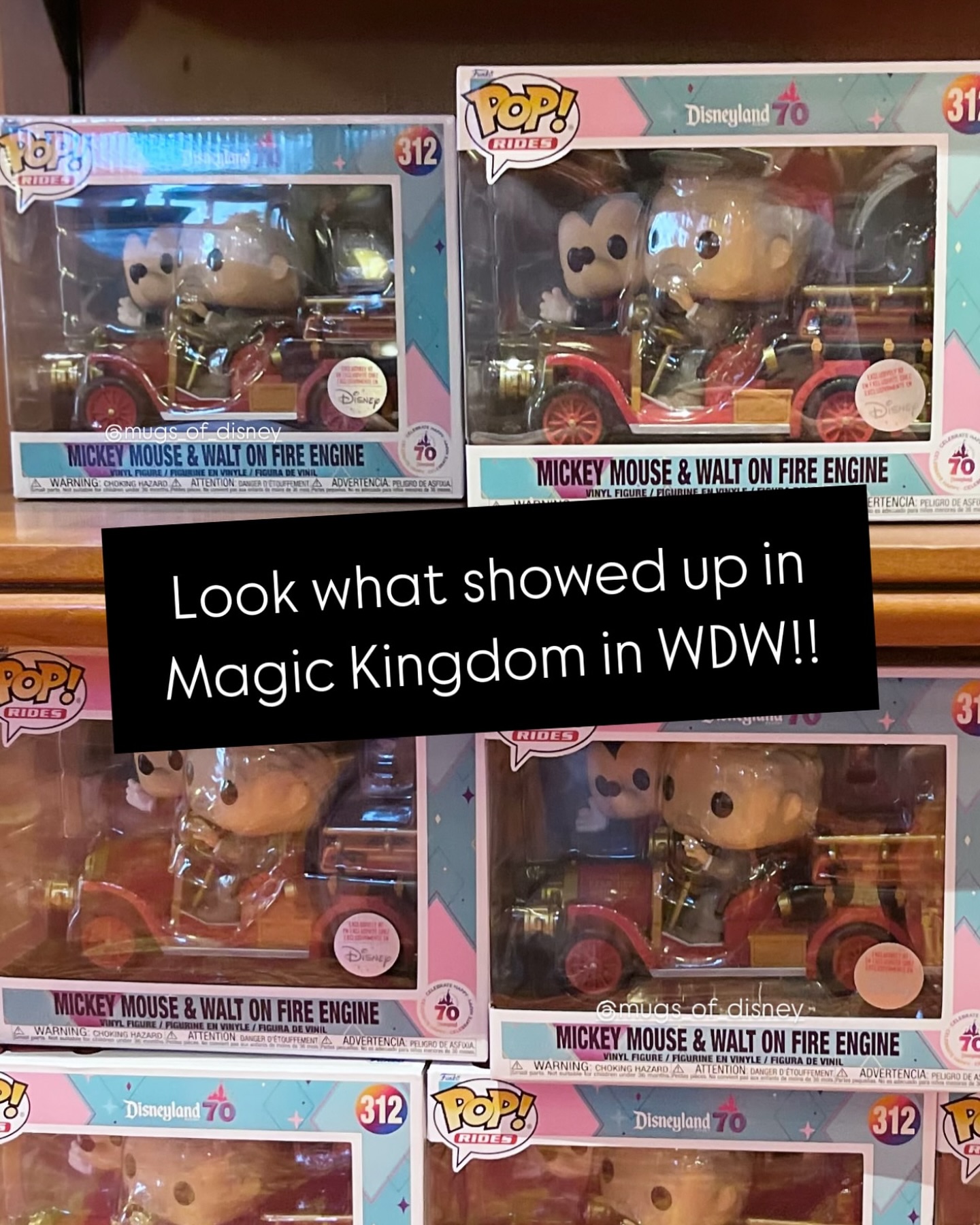 Disney exclusive Mickey Mouse Funko Pop! rides now at Disney parks