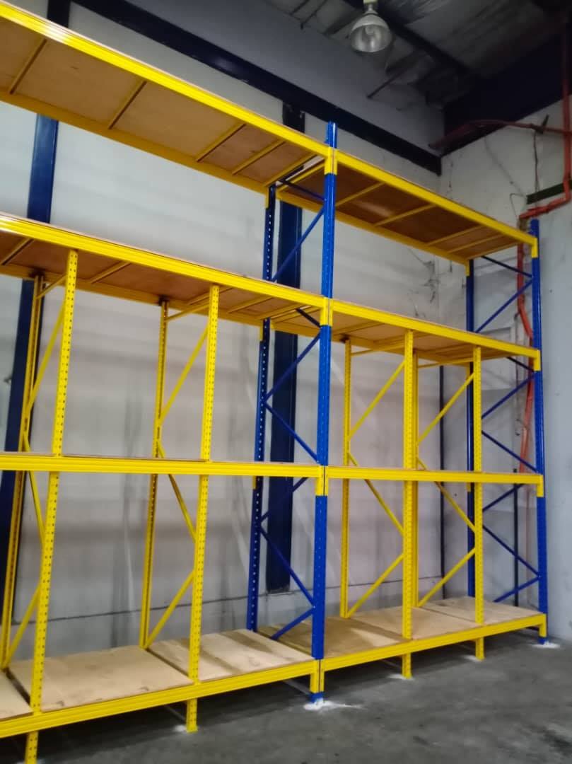 MEGA RACK - Heavy Duty Long Span Racking with diviver. A...
