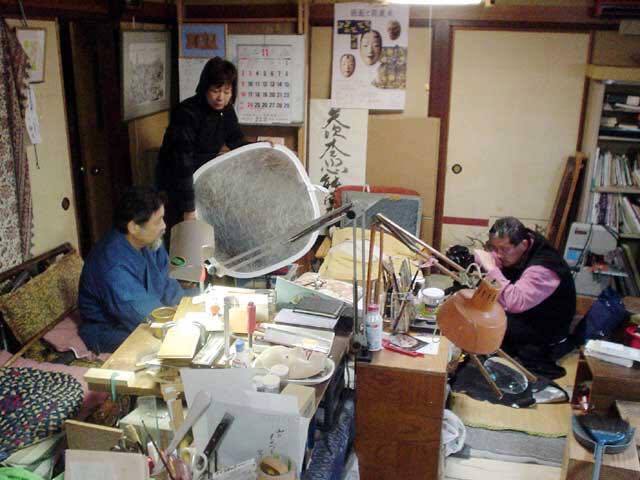 今回ご紹介する制作現場は、当会の会員、矢次杢忠さんです。杢 忠さん
