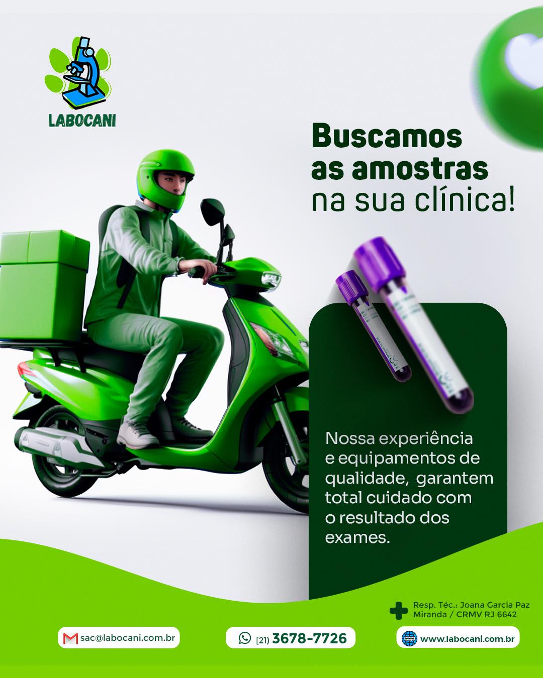 Labocani - Na rotina da clínica, cada minuto conta! ⏱️ Pensando nisso ...