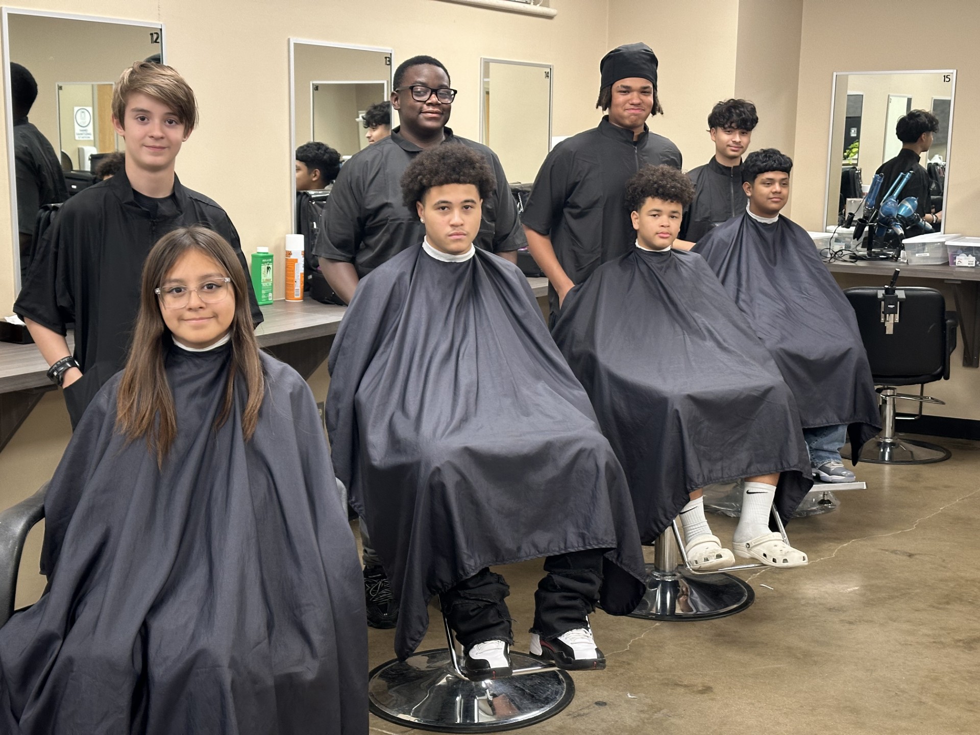 White - Barbering is one of many career pathways available to Brewer ...