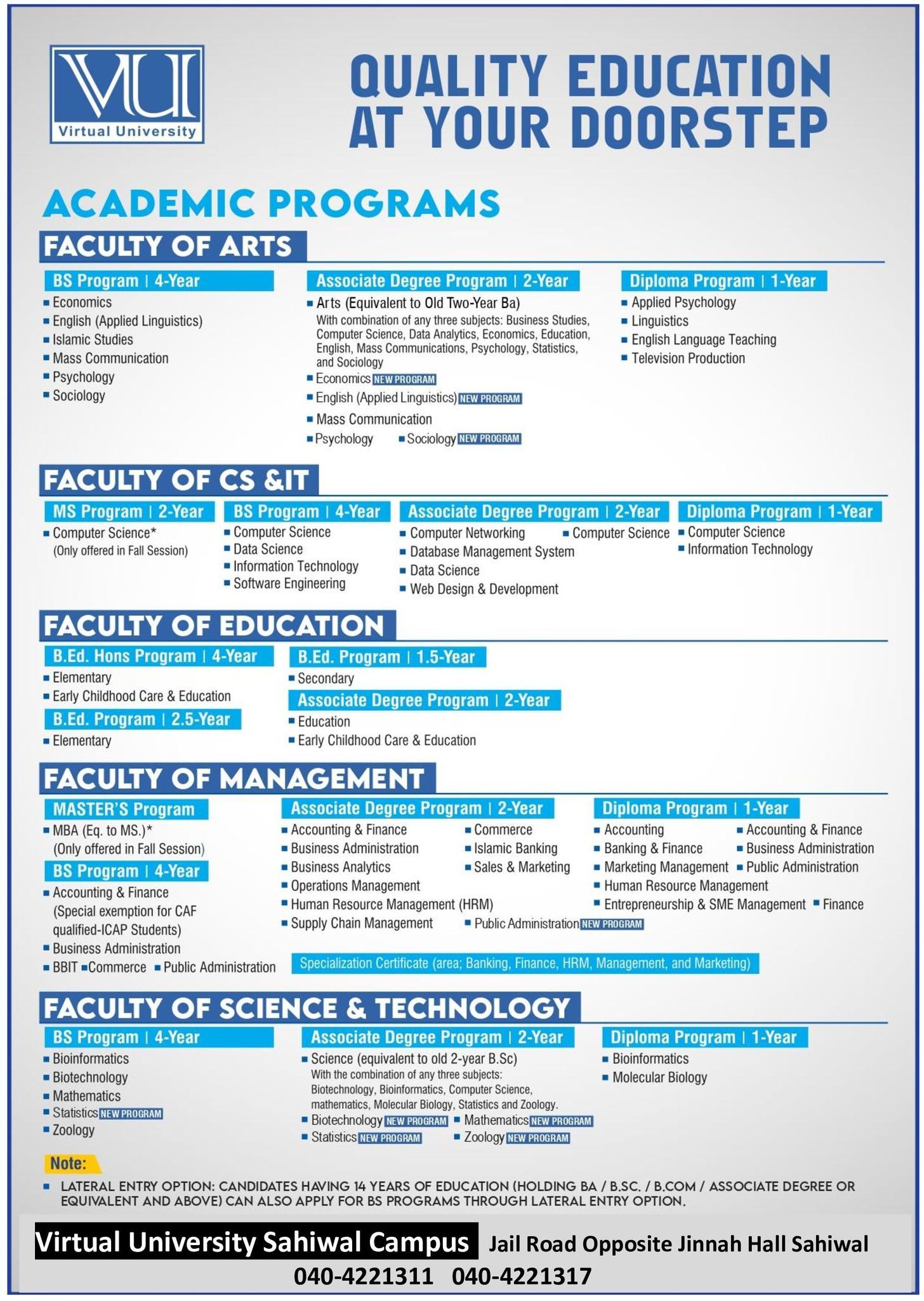 Virtual... - Virtual University Of Pakistan ( Sahiwal Campus)