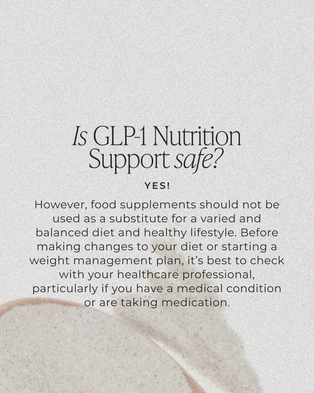 Your questions answered! ✨ Due to phenomenal demand, our GLP-1 Nutrition Support is temporarily unavailable while we work to restock it as quickly as possible