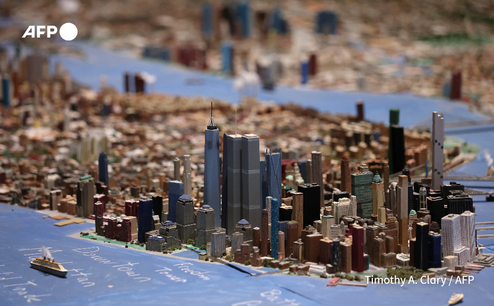 AFP News Agency - A painstakingly detailed model of New... | Facebook