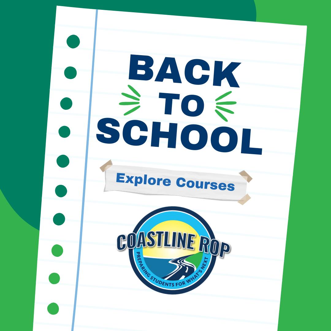 Coastline ROP - Welcome back to school! Spring semester is... | Facebook
