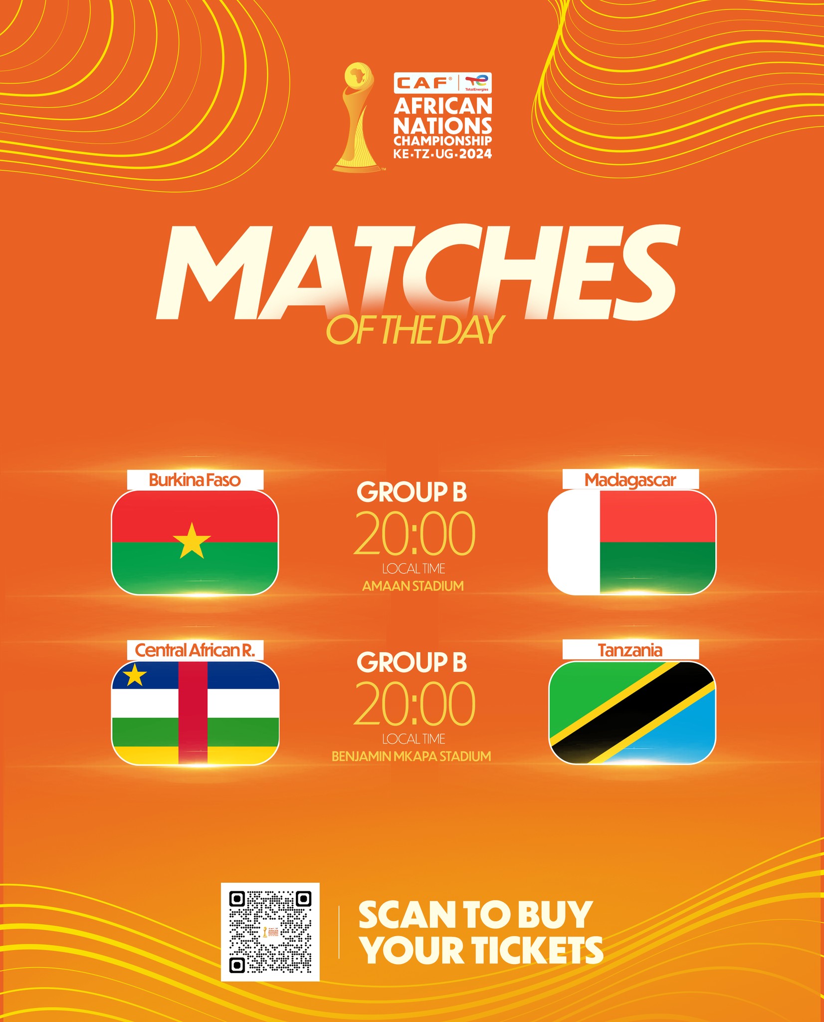 TotalEnergies - Tanzania hosts two key games tonight, and a spot in the ...