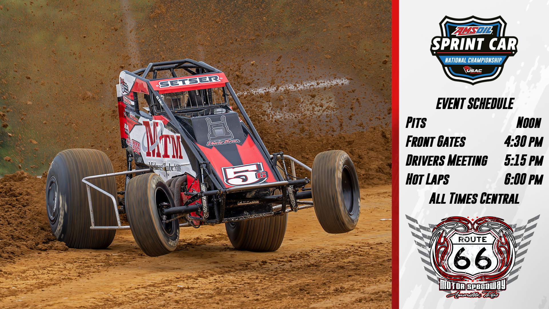 USAC - Amarillo by today! 😎 USAC'll be there for the debut of AMSOIL ...