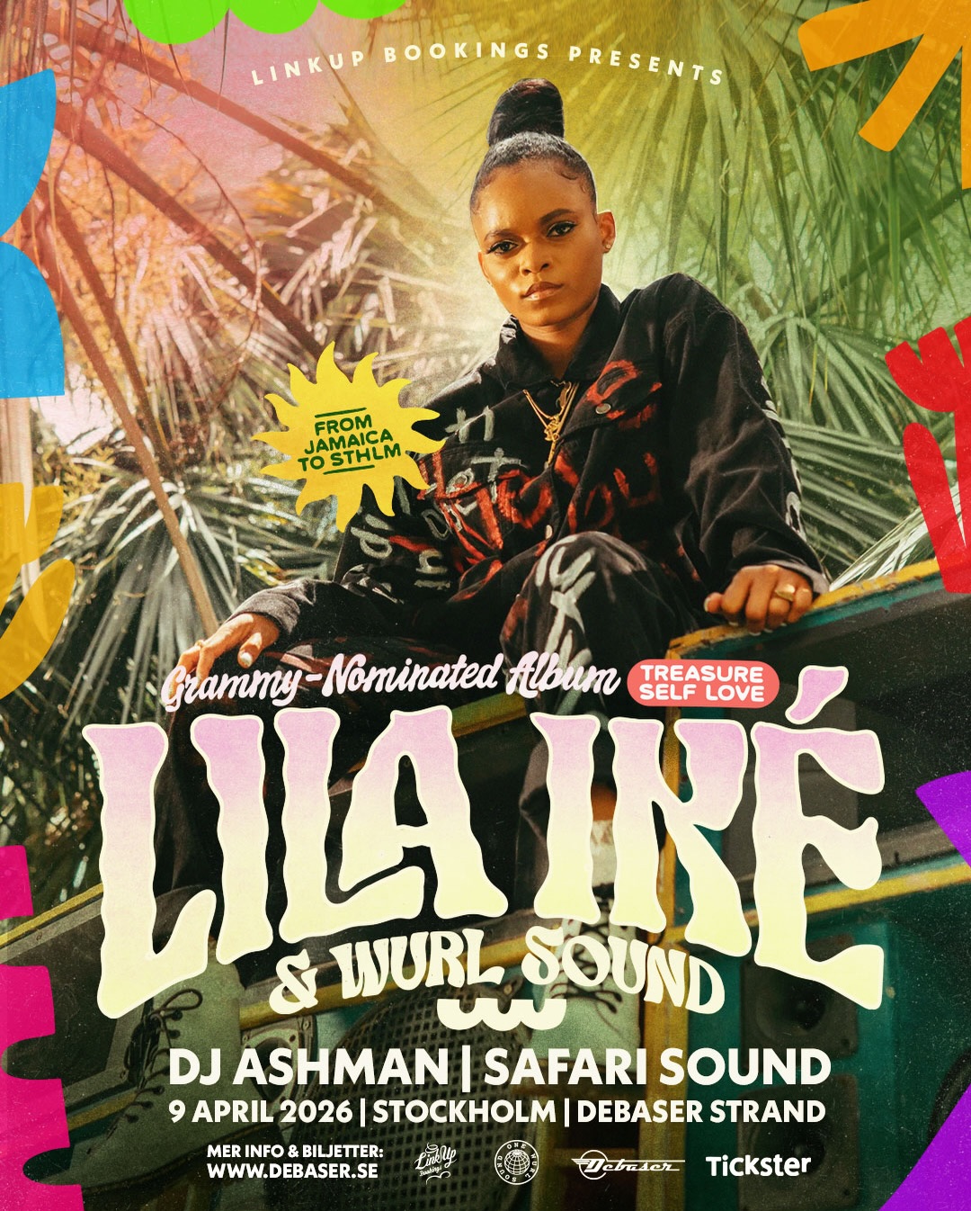 LILA IKÉ & WURL SOUND - TREASURE SELF LOVE EUROPE TOUR | APRIL