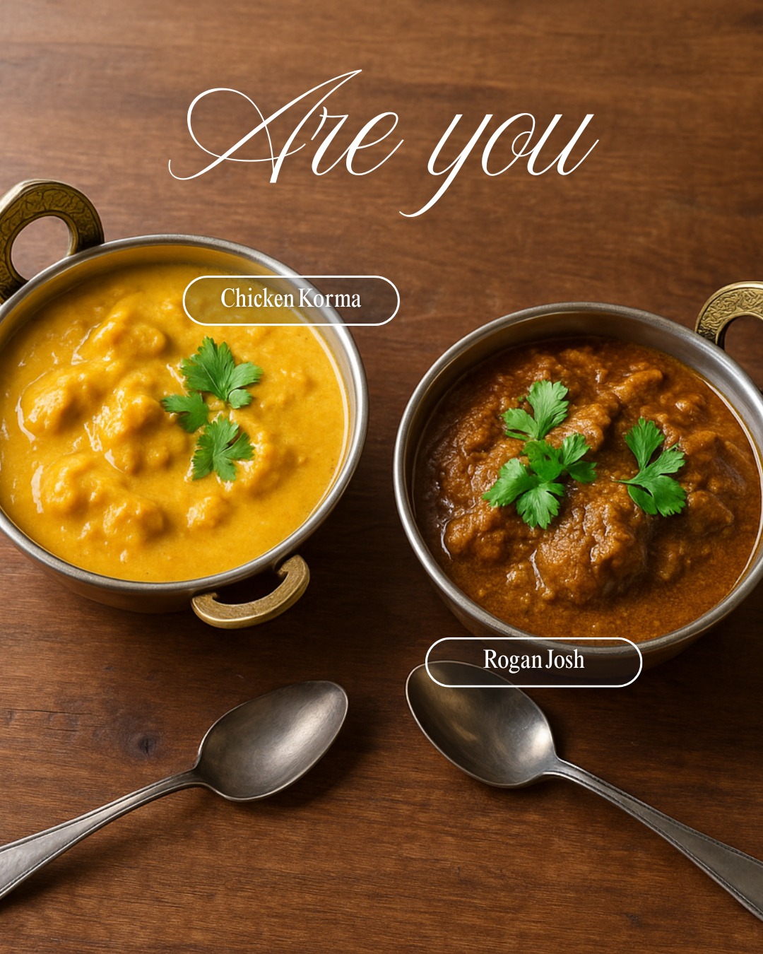 Rogan Josh Vs Korma Comparison