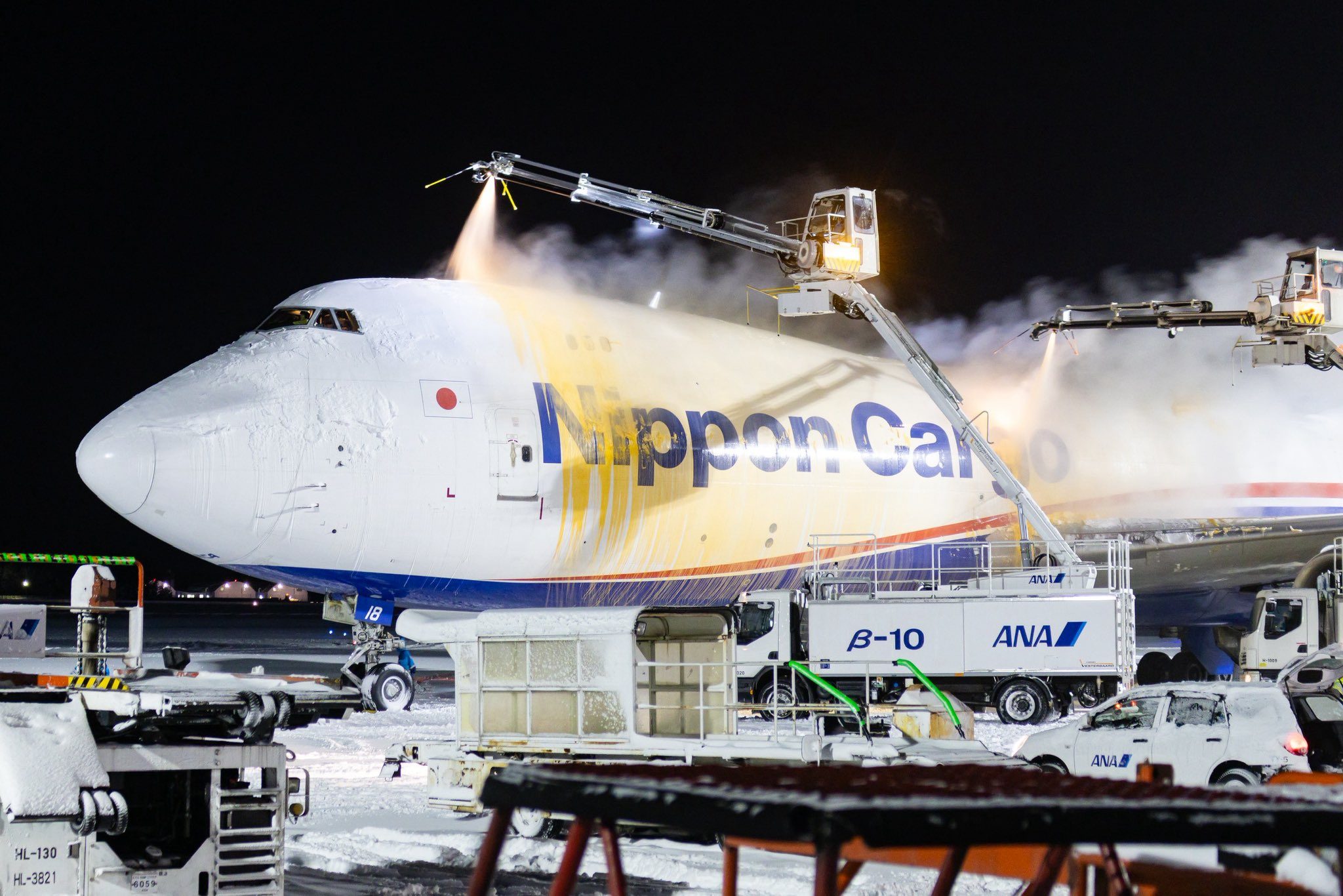 Il Boeing 747-8KZF di Nippon Cargo Airlines JA18KZ (CN / LN 36141