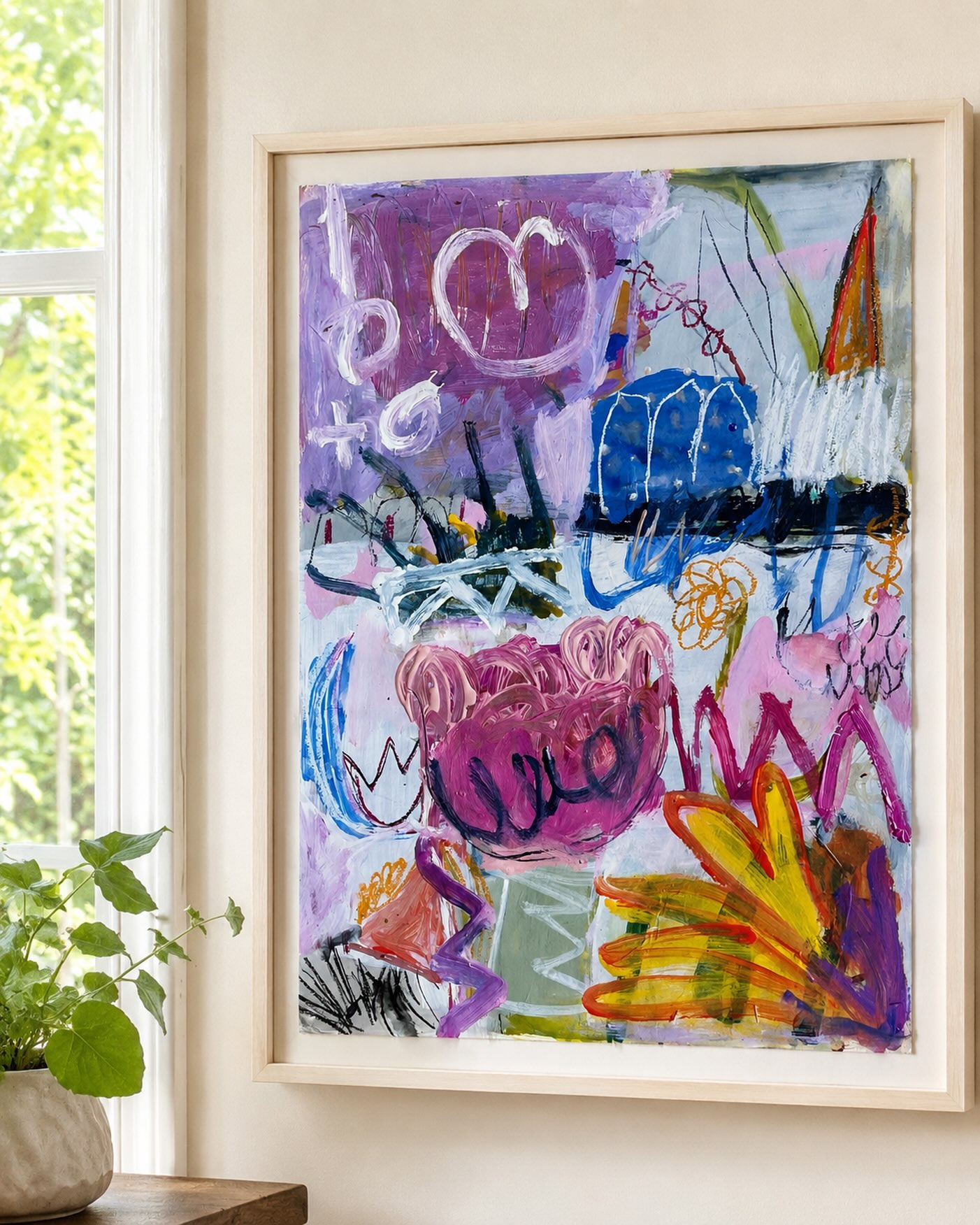 ダンスの油画 Aisha 作 ダンスの油画 Aisha 作 AISHA – Artists