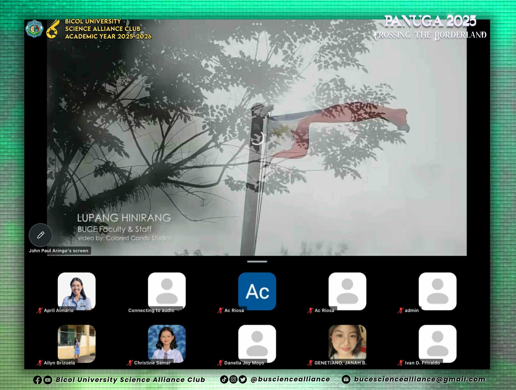 Bicol University... - Bicol University Science Alliance Club