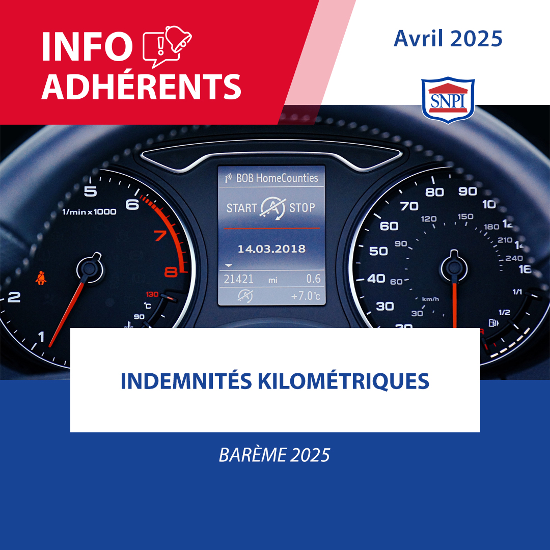SNPI - 🔊 Voici un rappel de l’info adhérents SNPI du mois d’avril 2025 ...