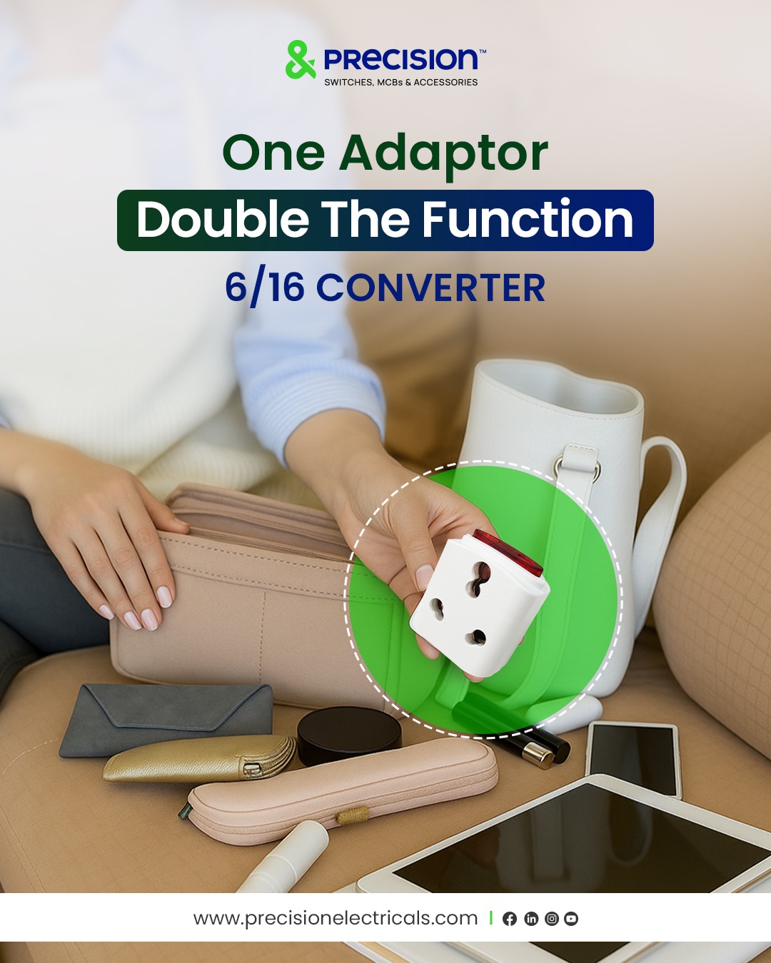 Precision - Why carry multiple adaptors when one can do it all ...