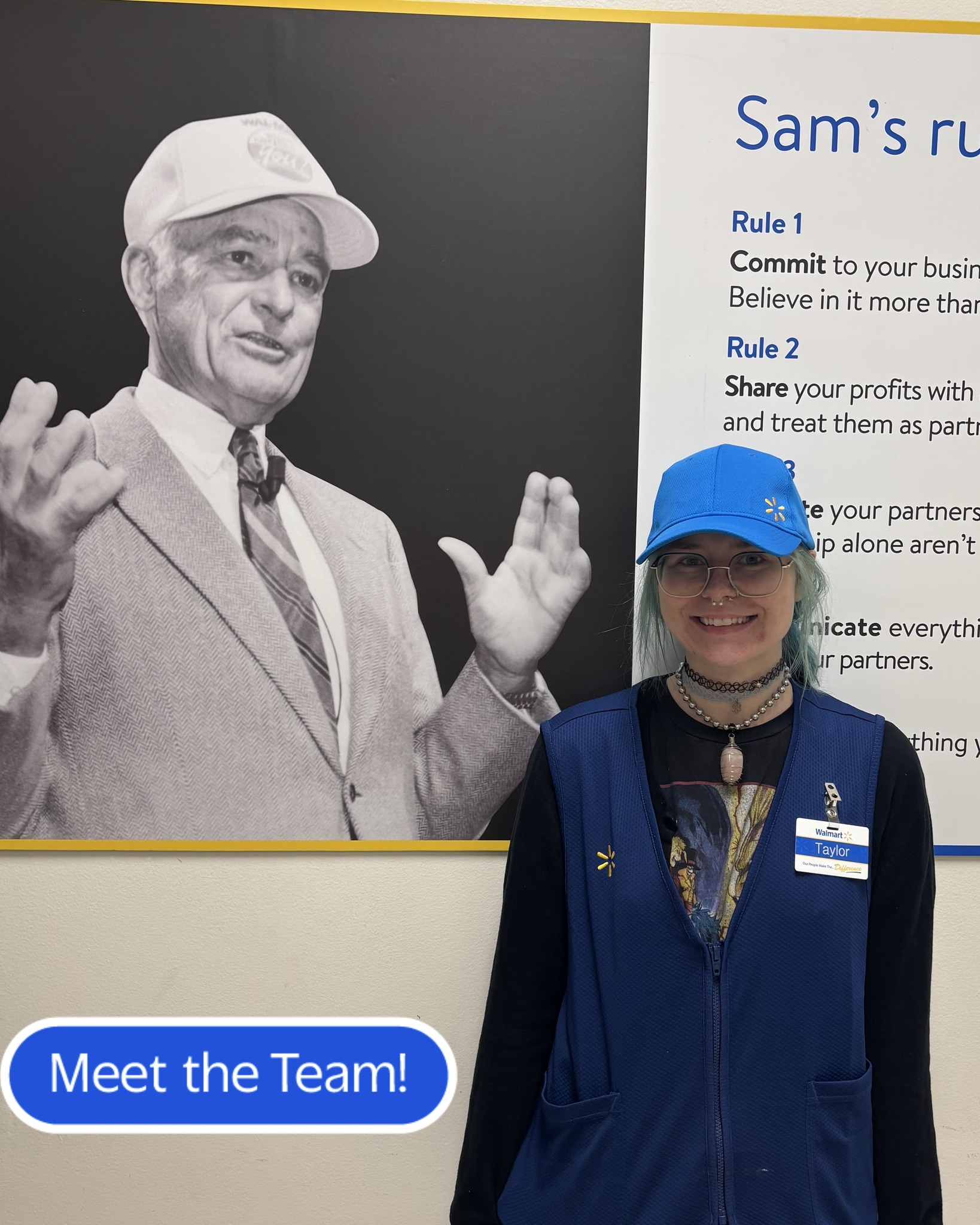 Walmart - 👋 Meet our new Deli Associate, Taylor! 🧀🥪 We’re so excited to ...