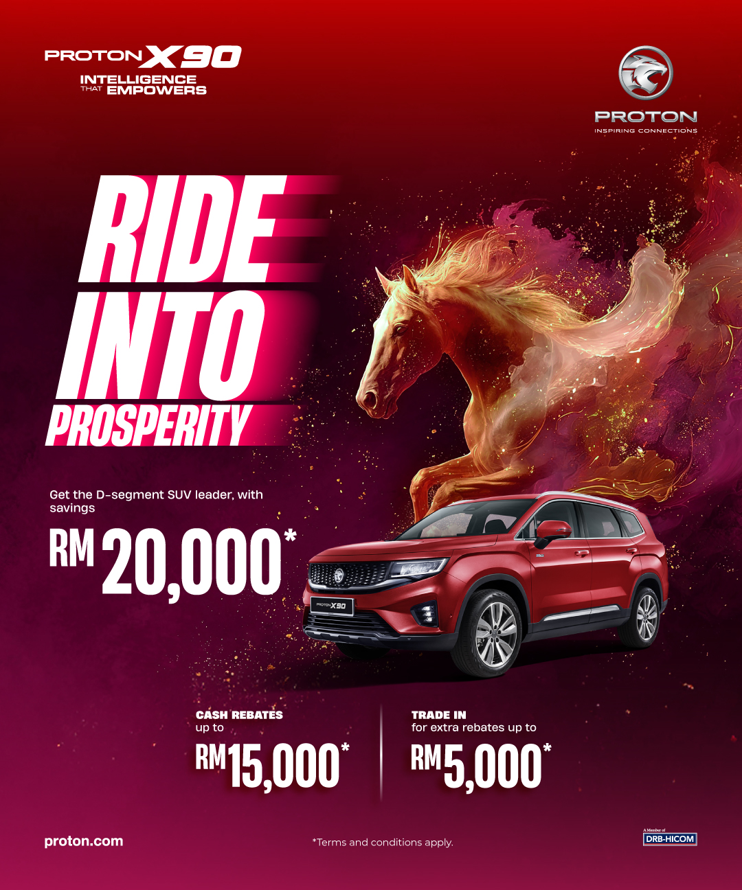 Proton - 💎⭐ Make room for all your new year ambitions! ⭐💎 More space ...