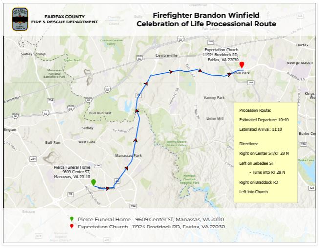 Fairfax - Deputy Chief Brandell presented Battalion Chief Lee Warner ...