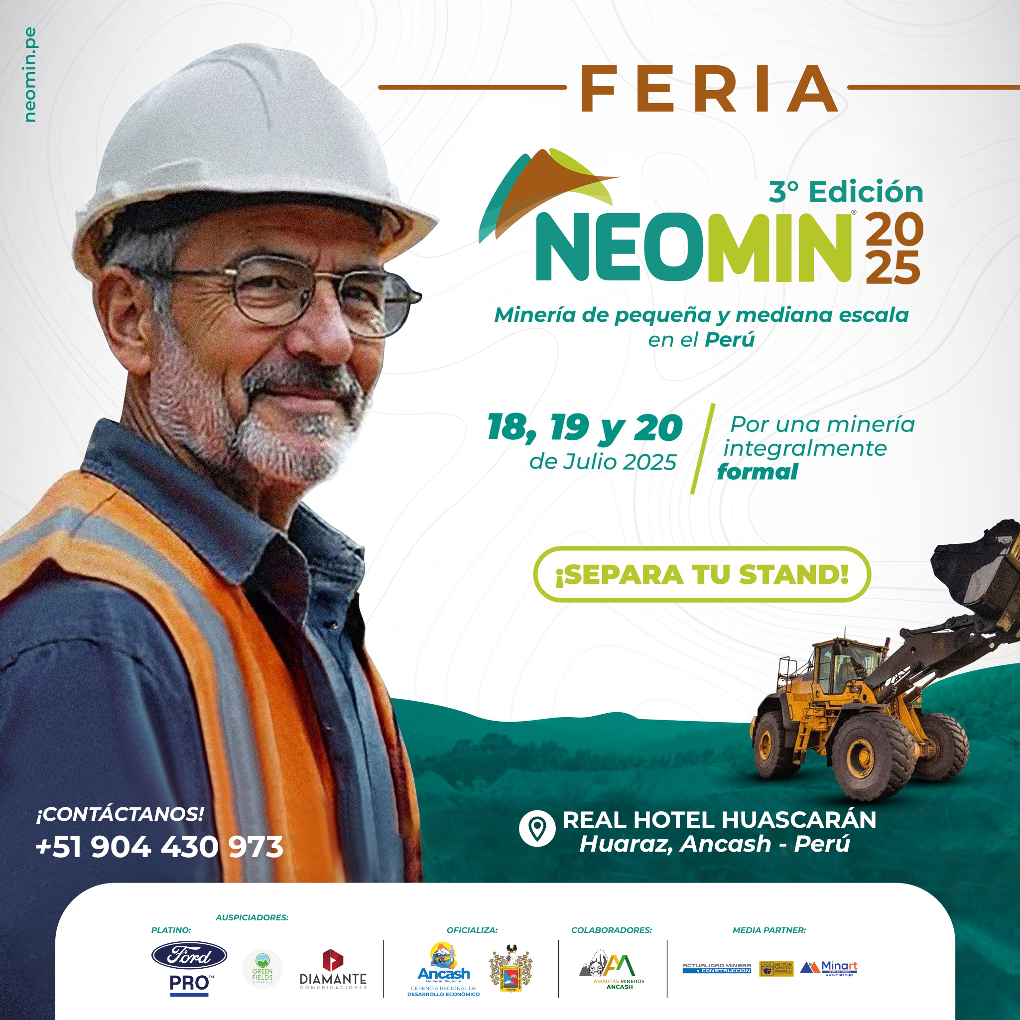 🌟 ¡Únete a NEOMIN 2025! 🌟 La feria... - Neomin Feria Minera | Facebook