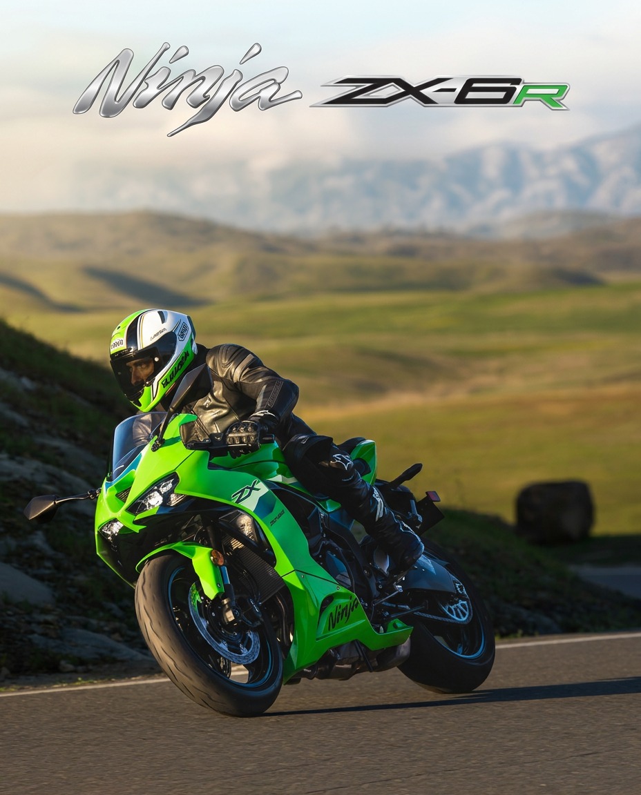 💚Yeni Ninja ZX-6R, pistten ilham alan mühendisliğiyle her virajda